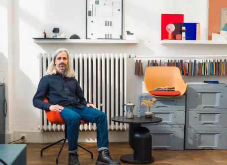 Krystian Kowalski in the studio