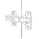 Type of hinges - Wide-angle hinge 170° x 2