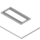 Kabelführung - Top access M16 x 2, Aluminium