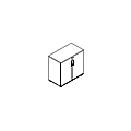  file cabinet Standard A2104TMC