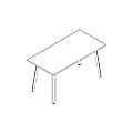 desk Ogi A BAG037C tabletop 25 mm