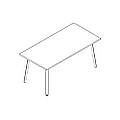 desk Ogi A BAG048C tabletop 25 mm