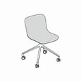 krzesło podstawa aluminium polerowane
 Baltic 2 Basic BLK1PP19K podstawa czteroramienna z kółkami