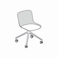 krzesło podstawa aluminium polerowane
 Baltic 2 Remix BLK3PP19K podstawa czteroramienna z kółkami