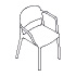  chair Blendy BND02