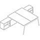 bench desk Ogi M Bench BOM41C tabletop 25 mm