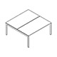 scrivanie bench Ogi U bench BOU34C piano 25 mm