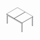 scrivanie bench Ogi U bench BOU48C piano 25 mm