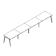 scrivania Ogi W BOW05E4C piano 25 mm