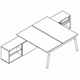 bench Ogi W Bench BOW40C plateau 25 mm