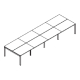 bench desk Ogi Y Bench BOY34E4C tabletop 25 mm
