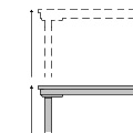 desk electric height adjustment  Ogi Drive height adjustment 650-1300 mm, twin-motor frame 