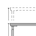  desk electric height adjustment  Ogi Drive height adjustment 720-1190 mm, single-motor frame