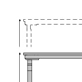 bench desk electric height adjustment  Ogi Drive Bench height adjustment 700-1200 mm, twin-motor frame 