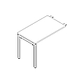 accessoires Rallonges pour bureaux opératifs Ogi U 