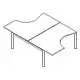 biurko bench Ogi U Bench Bench kształtowy 