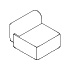  sofa modułowa Tori Elementy modułowe