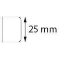  Schreibtisch mit manueller Höhenverstellung Ogi Drive Plattenstärke 25 mm