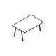  desk Ogi M Single straight, 25mm countertop