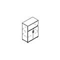  half-bookcase Standard 3 OH