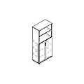 half-bookcase Standard 4 OH 