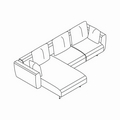 sofa Lotus LTS06 