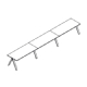 desk Viga V18ME3C tabletop 25 mm