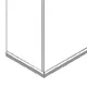 Metal kickplate