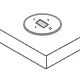 Round panel with height memory x 2