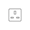Mediabox M071 UK (1x230V, 1xUSB A charger, 1xUSB C charger) x 2