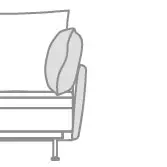 Narrow armrest