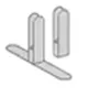 Freestanding foot + spacer foot