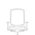 No lumbar support