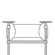 Worktop left + right
