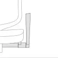 Non-adjustable armrest