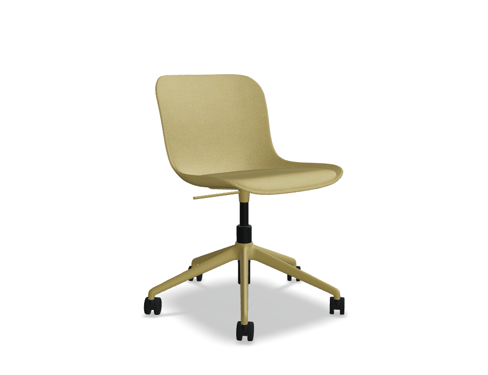 krzesło z regulacją wysokości -  BALTIC - siedzisko tapicerowane z poduszką, podstawa - 5-cio ramienna aluminiowa, regulacja wysokości; siedzisko obrotowe - 360°