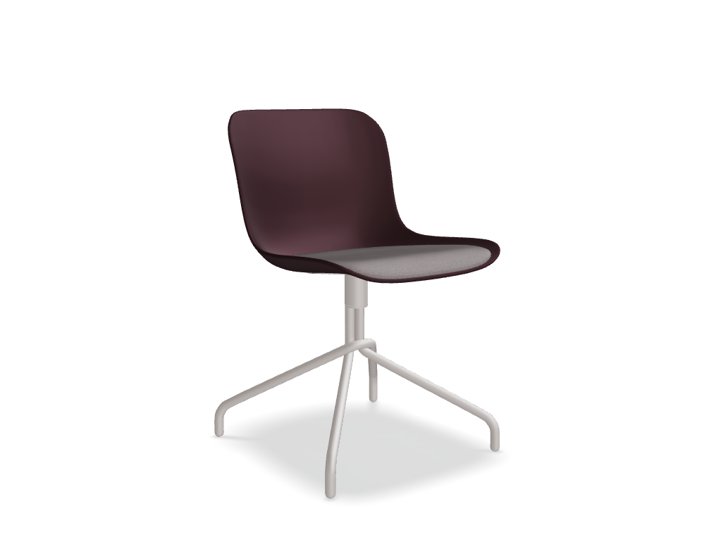 krzesło podstawa obrotowa
 -  BALTIC 2 REMIX - siedzisko tworzywowe z poduszką - podstawa - 4-ro ramienna, metal malowany proszkowo, stopki tworzywowe; siedzisko ob  rotowe  - 360°