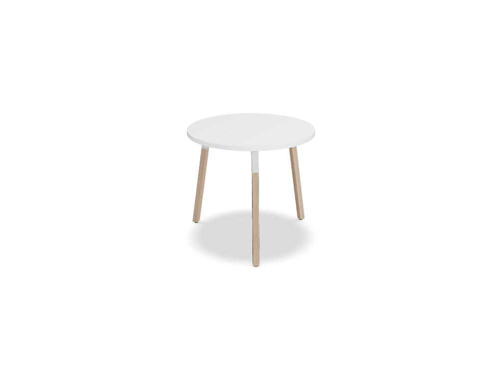 stolik kawiarniany z drewnianymi nogami -  OGI W  - stolik, stelaż metalowy profil 50 x 50 mm, noga drewniana