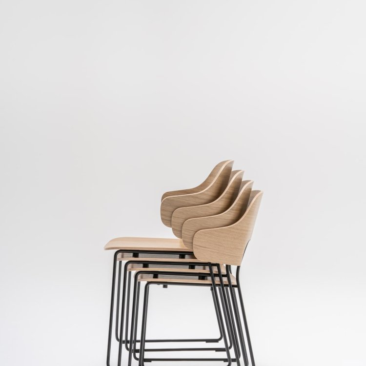 Stackable chairs