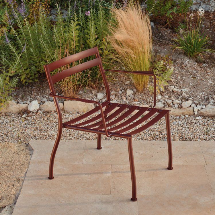 Fauteuil bordeaux Flaner