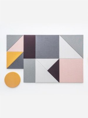 Acoustic wall and ceiling panels