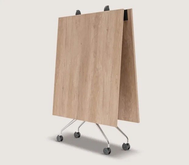 Plica folding, mobile conference table
