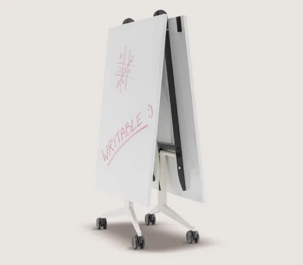 Plex folding, mobile conference table