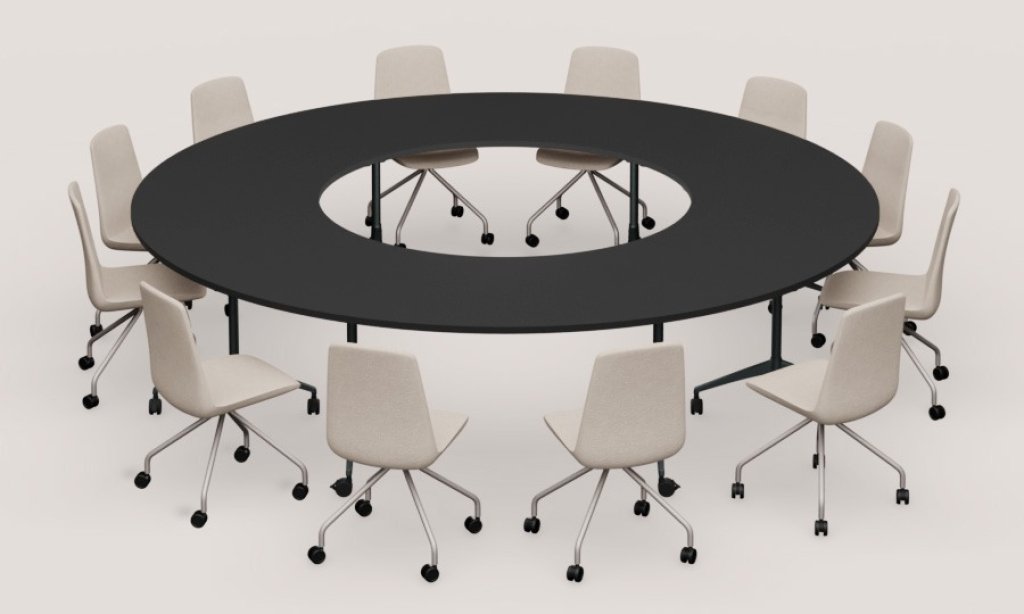 Revi round conference table
