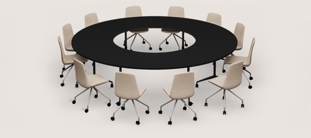 Revi round conference table