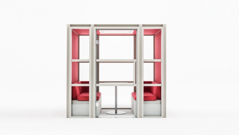 Cabine acoustique pour réunions