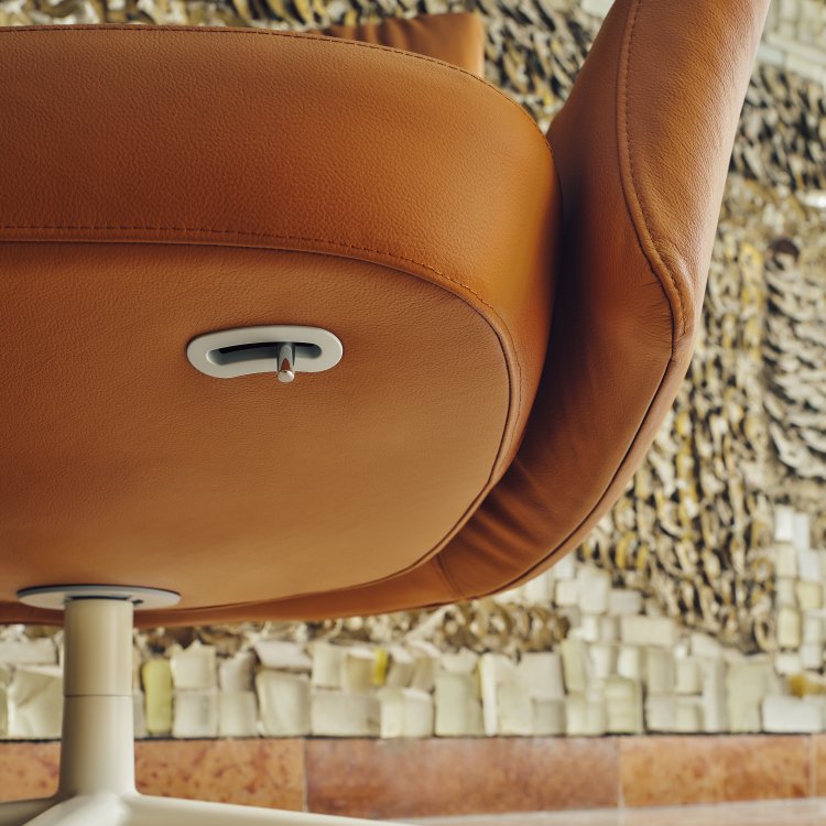 Meccanismo di reclinazione dello schienale della poltrona Toro