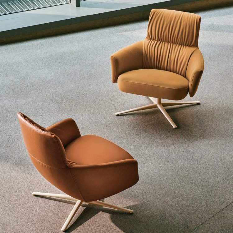 Poltrone Toro con schienale basso