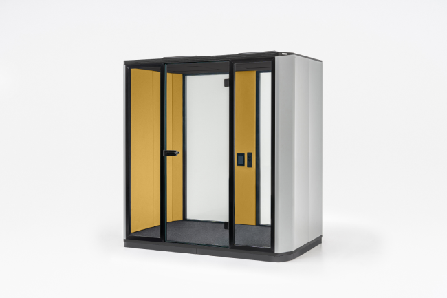 Cabine Coda avec intérieur tapissé