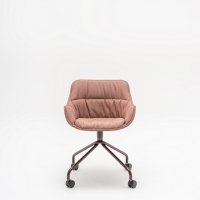 krzesło konferencyjne Baltic Soft Duo: Go Check G-64183, RAL3007